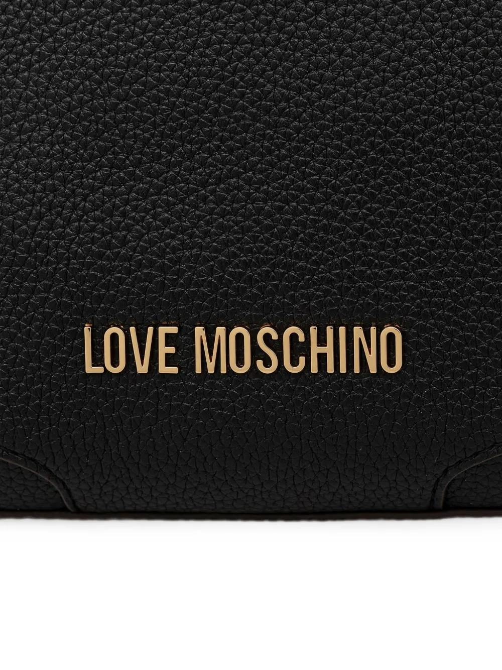 Love Moschino Crossbodytas met logoplakkaat Zwart