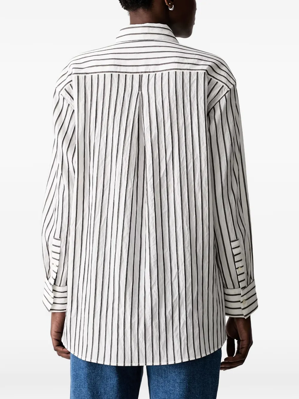 Marc O'Polo Gestreept blouse Wit