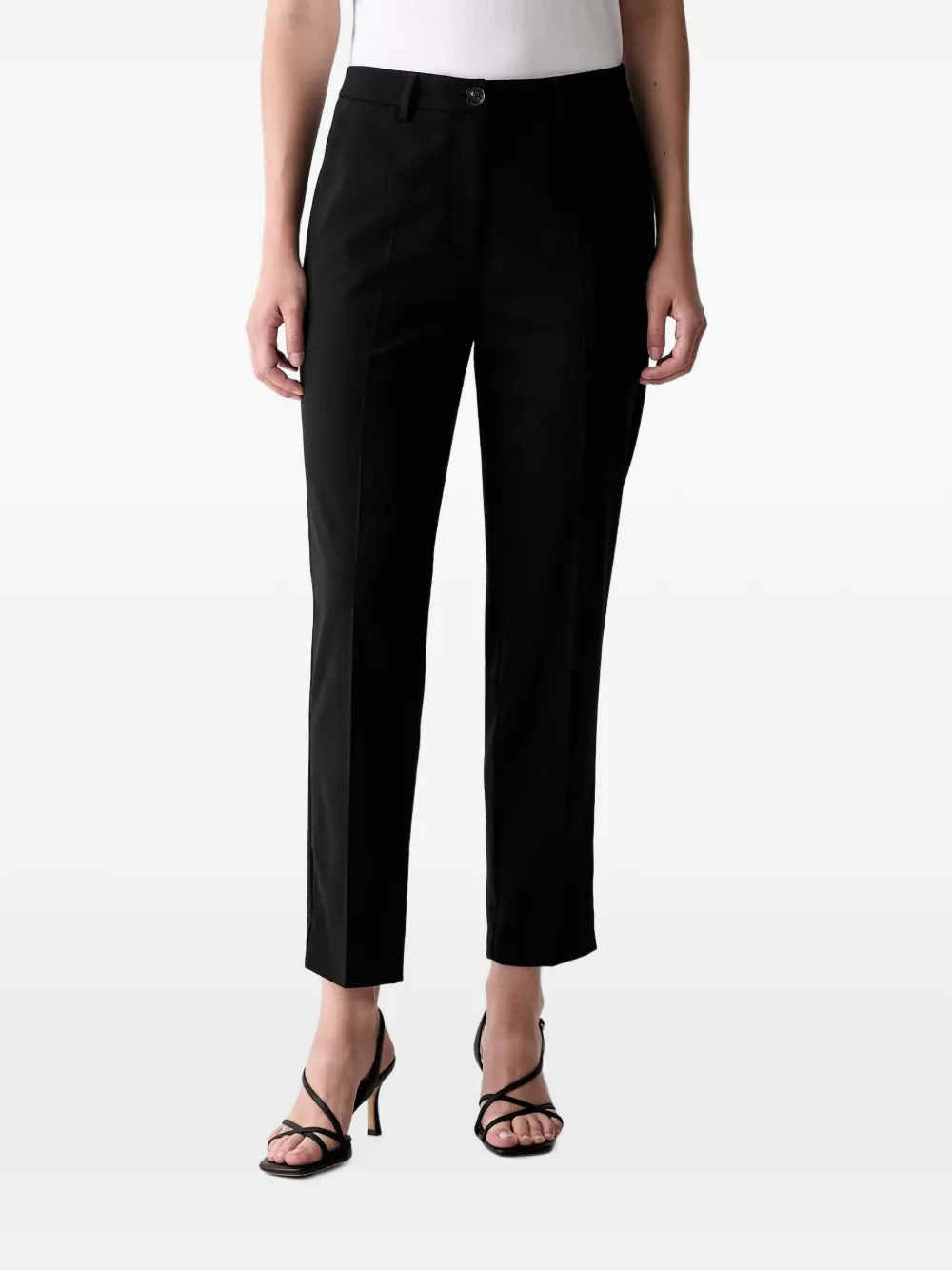 Marc O'Polo Malin pressed-crease tailored trousers