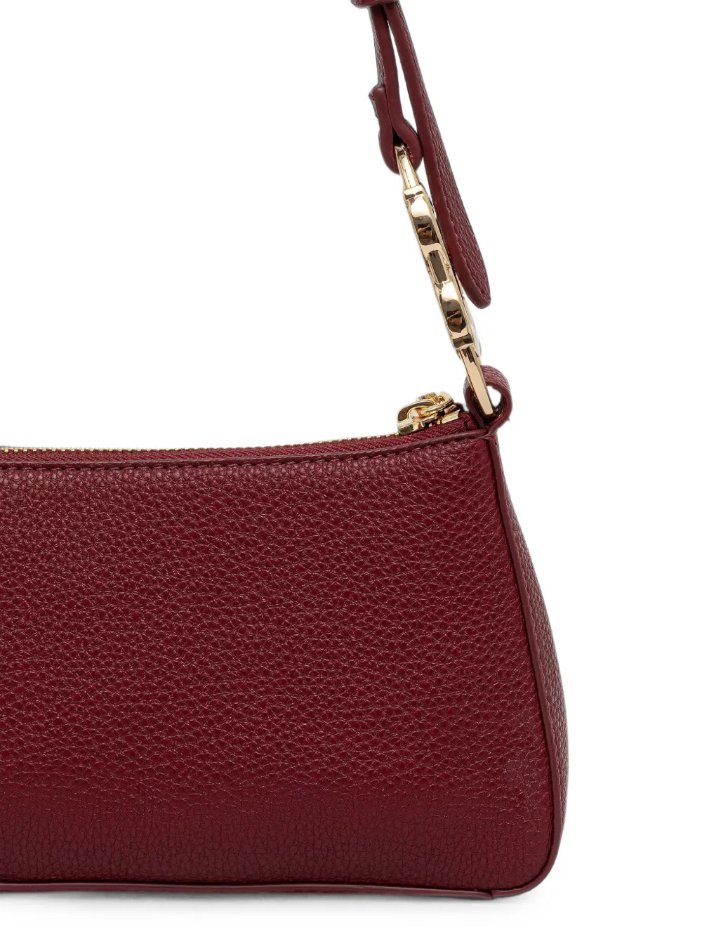 Love Moschino Shopper met logoplakkaat Rood