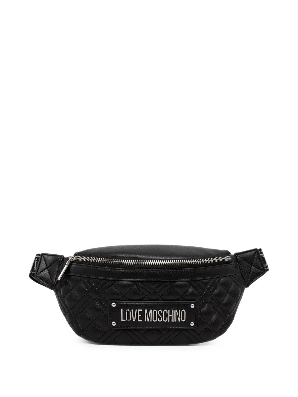 Love Moschino Heuptas met logoplakkaat Zwart