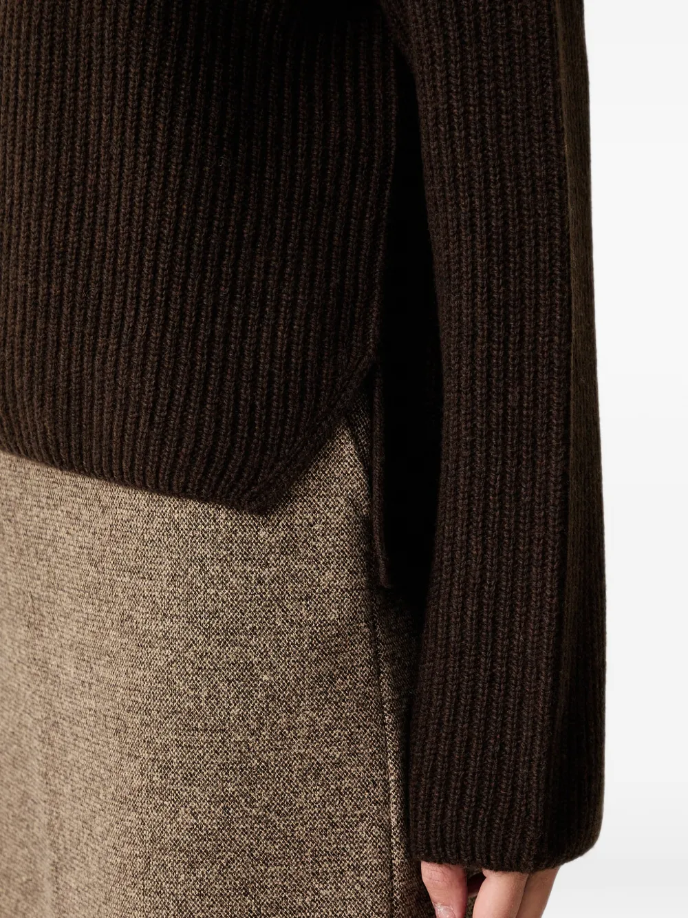 Marc O'Polo Trui met boothals Bruin