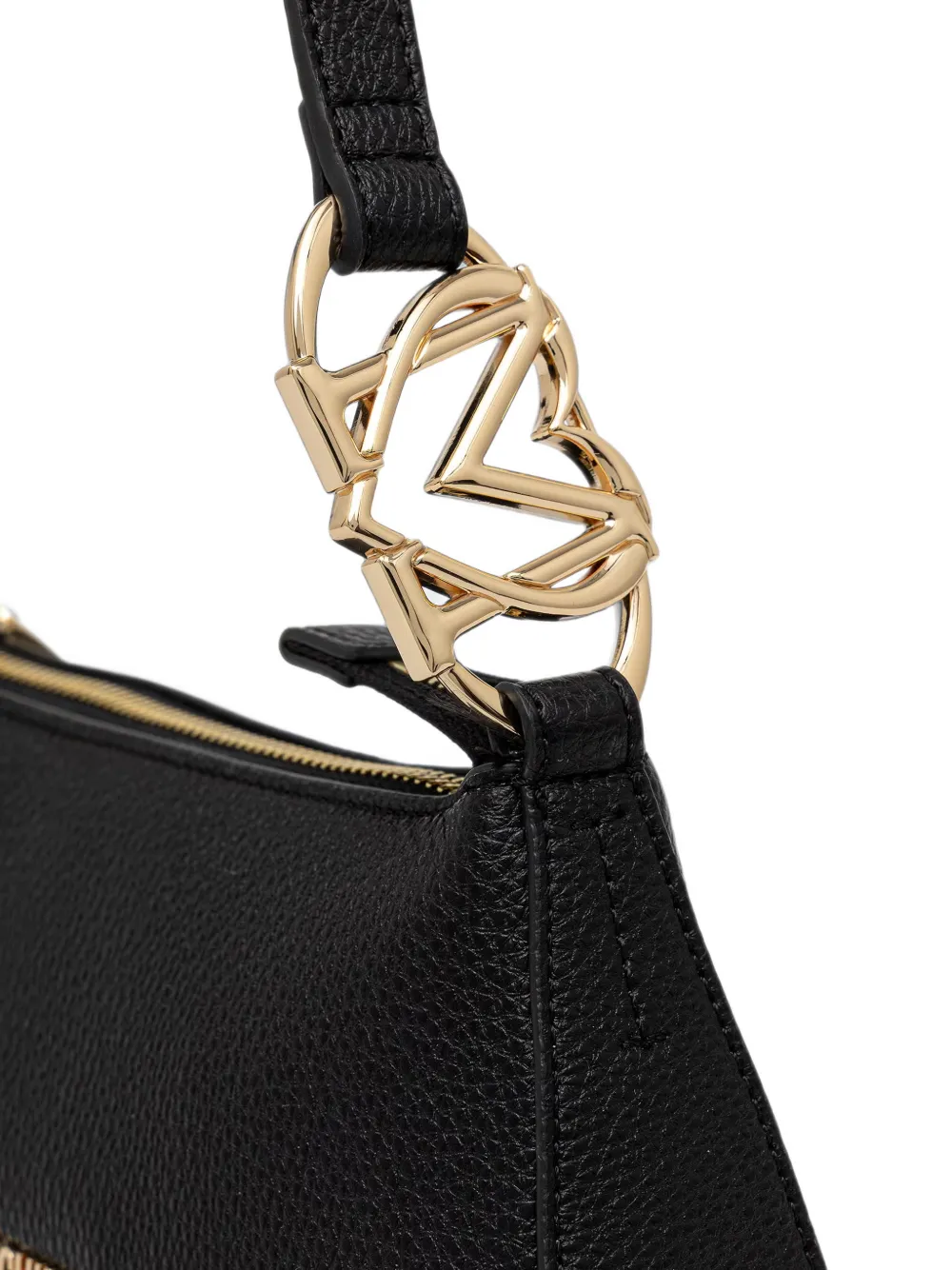 Love Moschino Schoudertas met logo Zwart