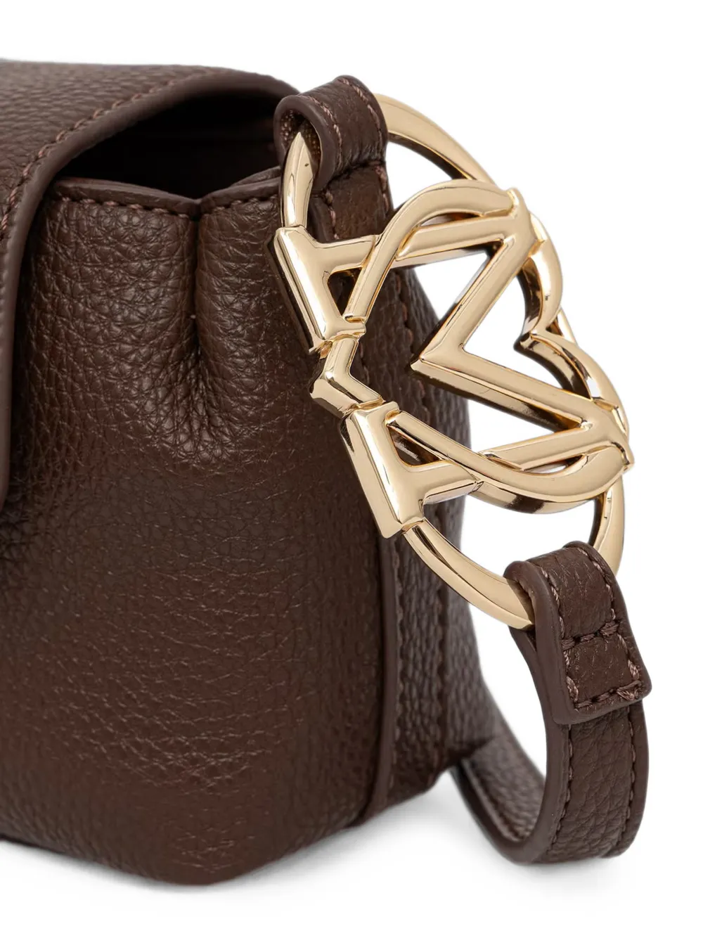 Love Moschino Crossbodytas met logo Bruin