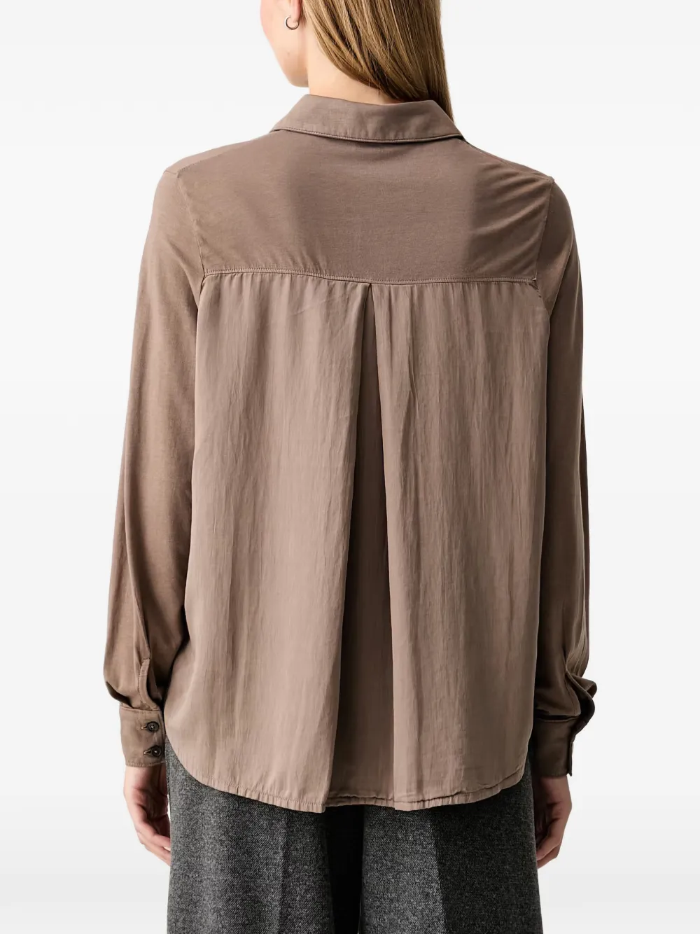 Marc O'Polo Button-up blouse Bruin