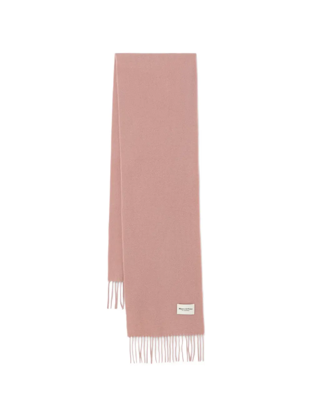 Marc O'polo Fringed-edge Scarf In Rosa