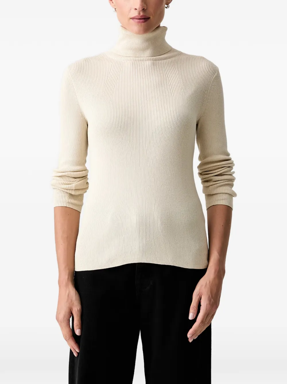 Marc O'Polo ribbed-knit roll-neck sweater - Toni neutri