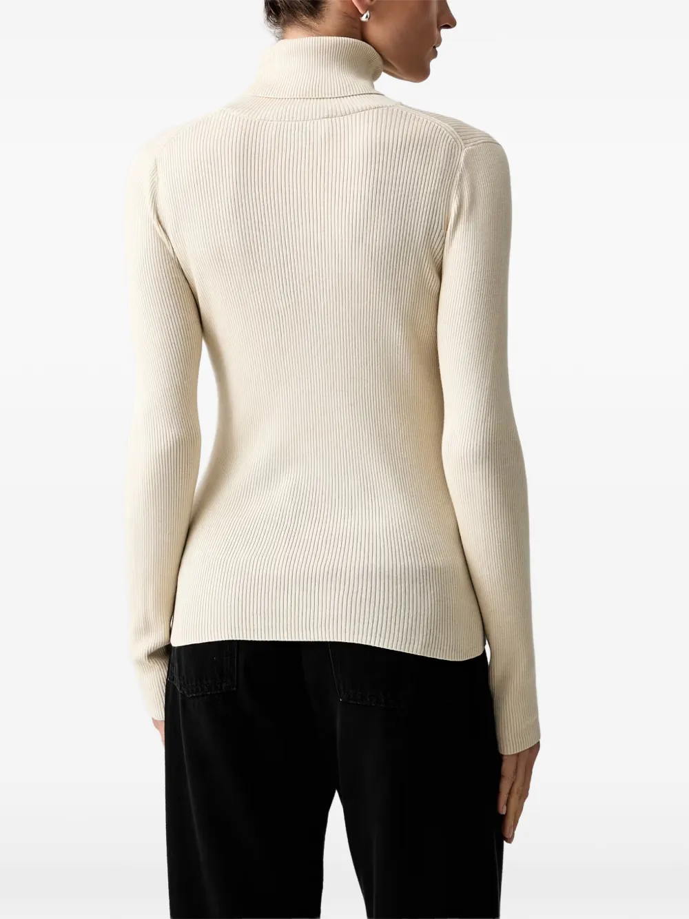 Marc O'Polo Ribgebreide coltrui Beige