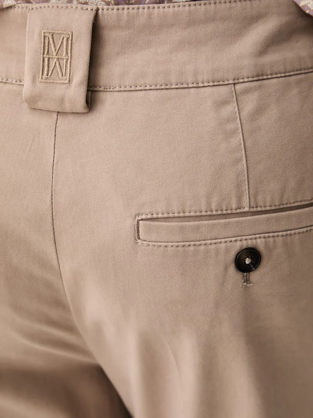 Marc O'Polo Flared pantalon Beige