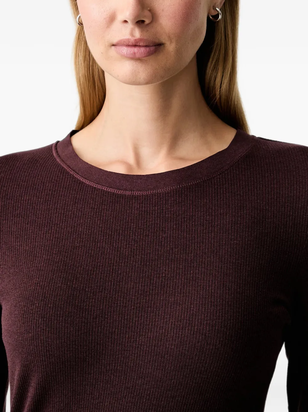 Marc O'Polo T-shirt met lange mouwen Rood
