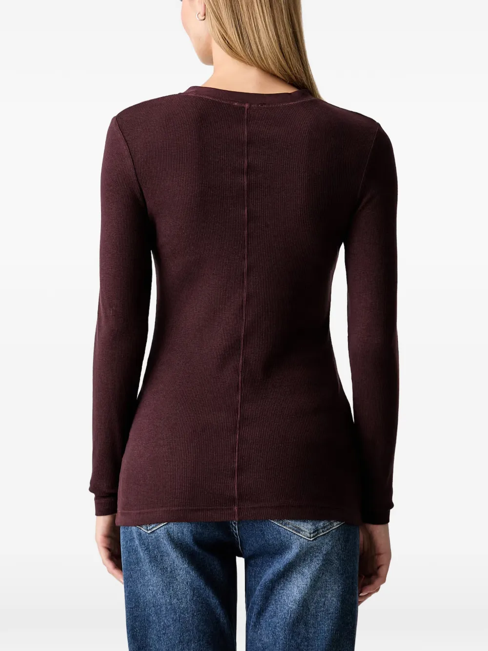 Marc O'Polo T-shirt met lange mouwen Rood