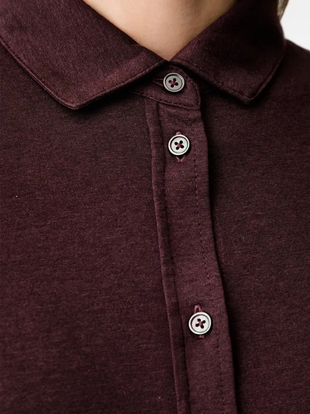 Marc O'Polo Button-down blouse Rood