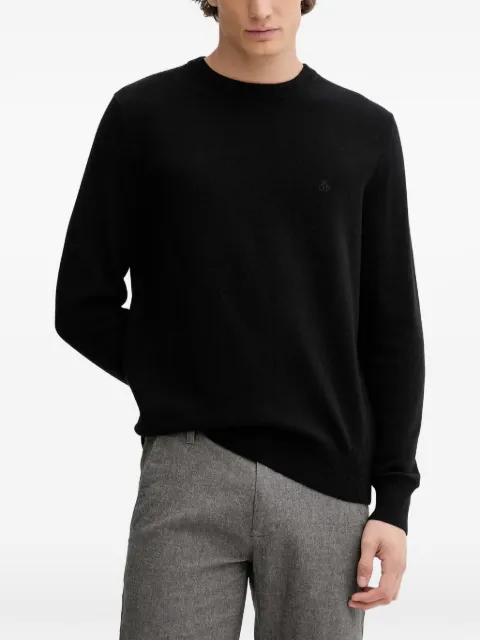 Marc O'Polo logo-embroidered crew-neck sweater