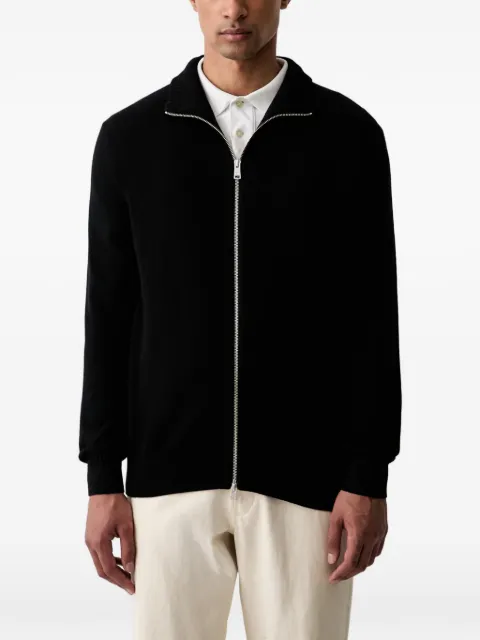 Marc O'Polo zip-up ribbed-trim cardigan