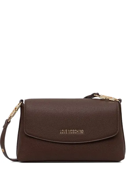 Love Moschino logo-plaque cross body bag