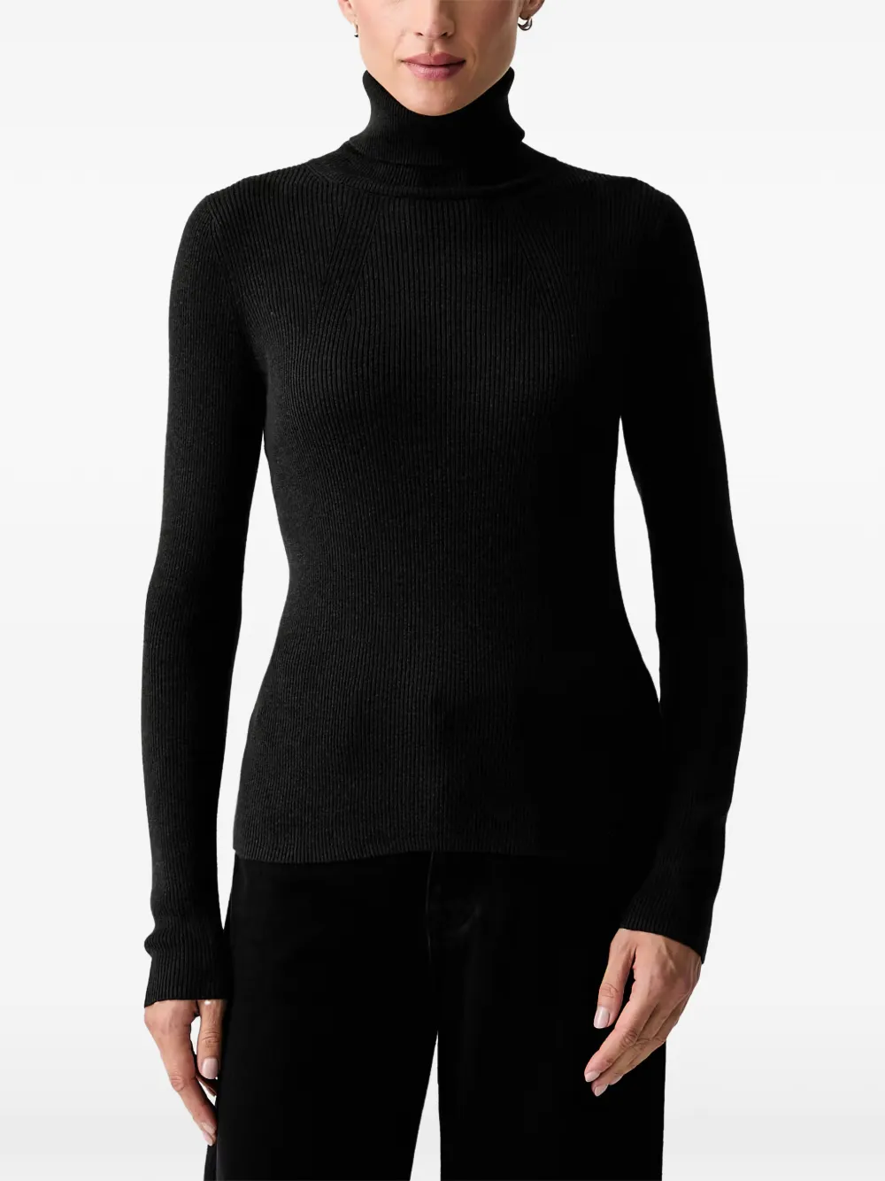 Marc O'Polo ribbed roll-neck sweater - Nero