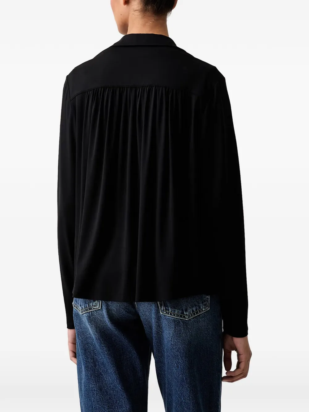 Marc O'Polo Gesmockte blousejurk Zwart