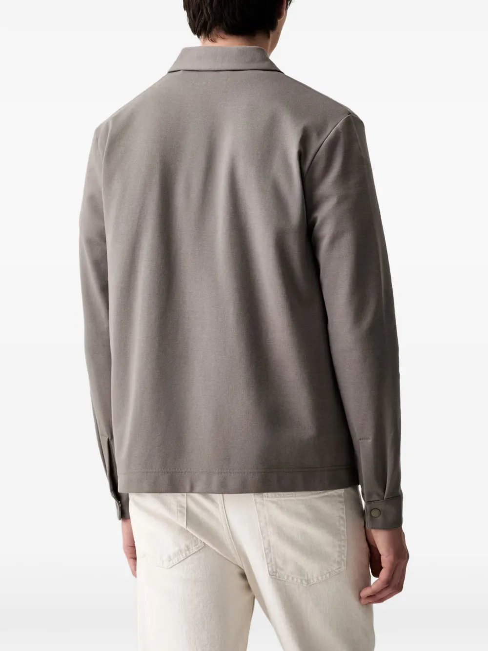 Marc O'Polo Vest met drukknopen Grijs