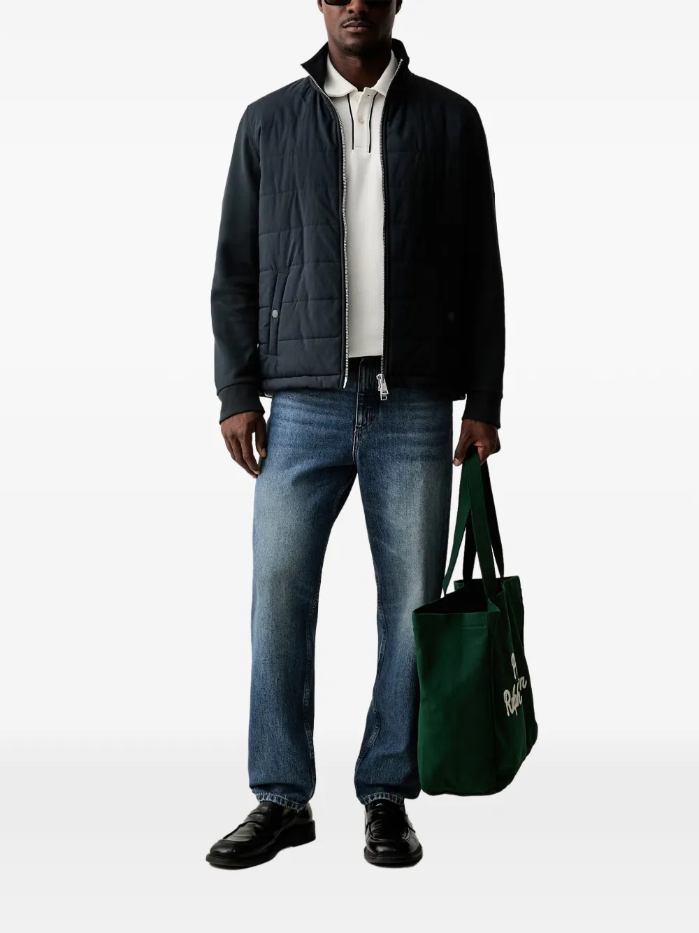 Marc O'Polo Gewatteerd jack Blauw