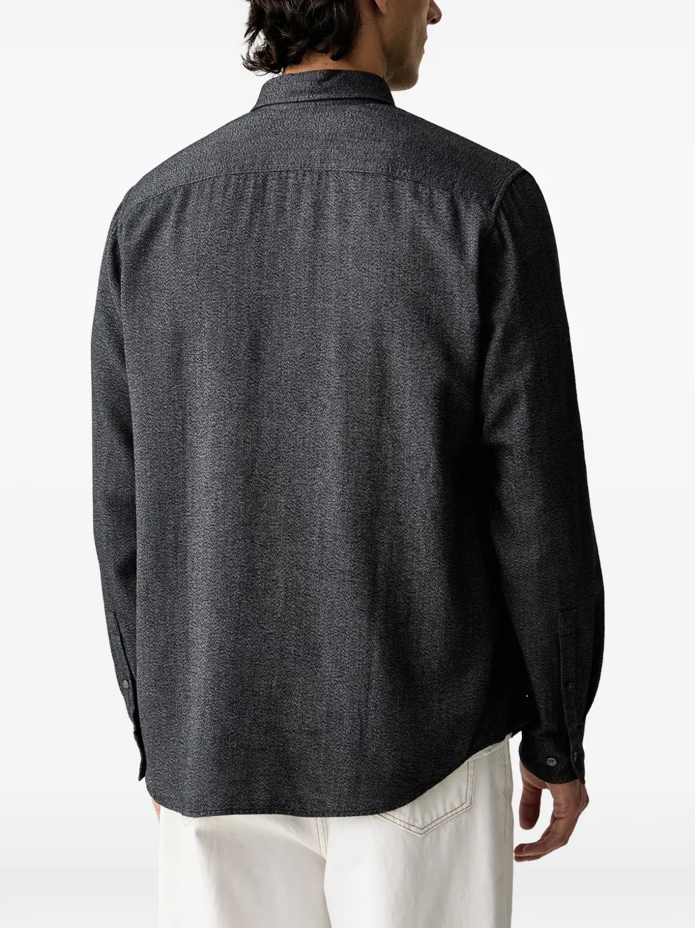 Marc O'Polo button-down shirt Grijs