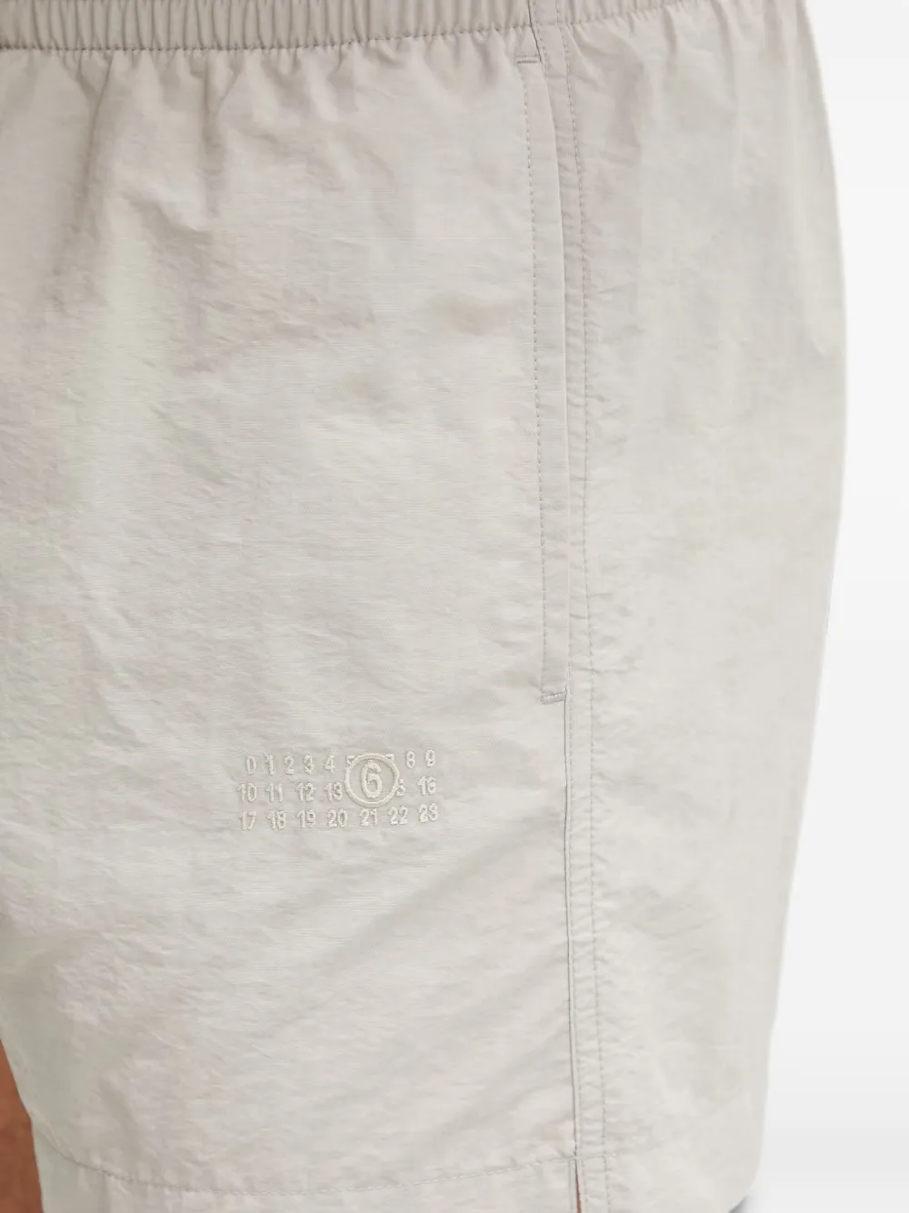 MM6 Maison Margiela Zwembroek met trekkoord Beige