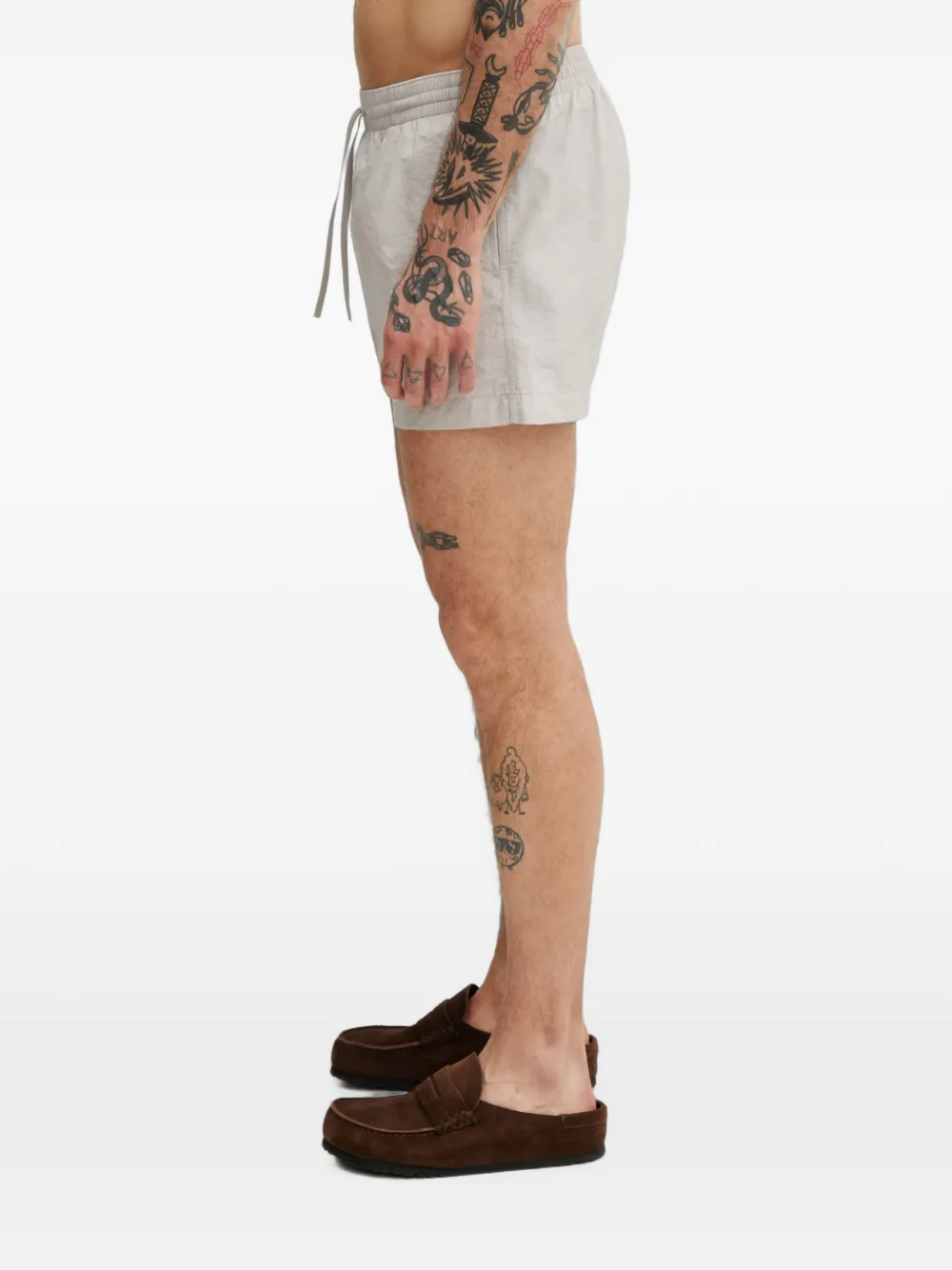 MM6 Maison Margiela Zwembroek met trekkoord Beige