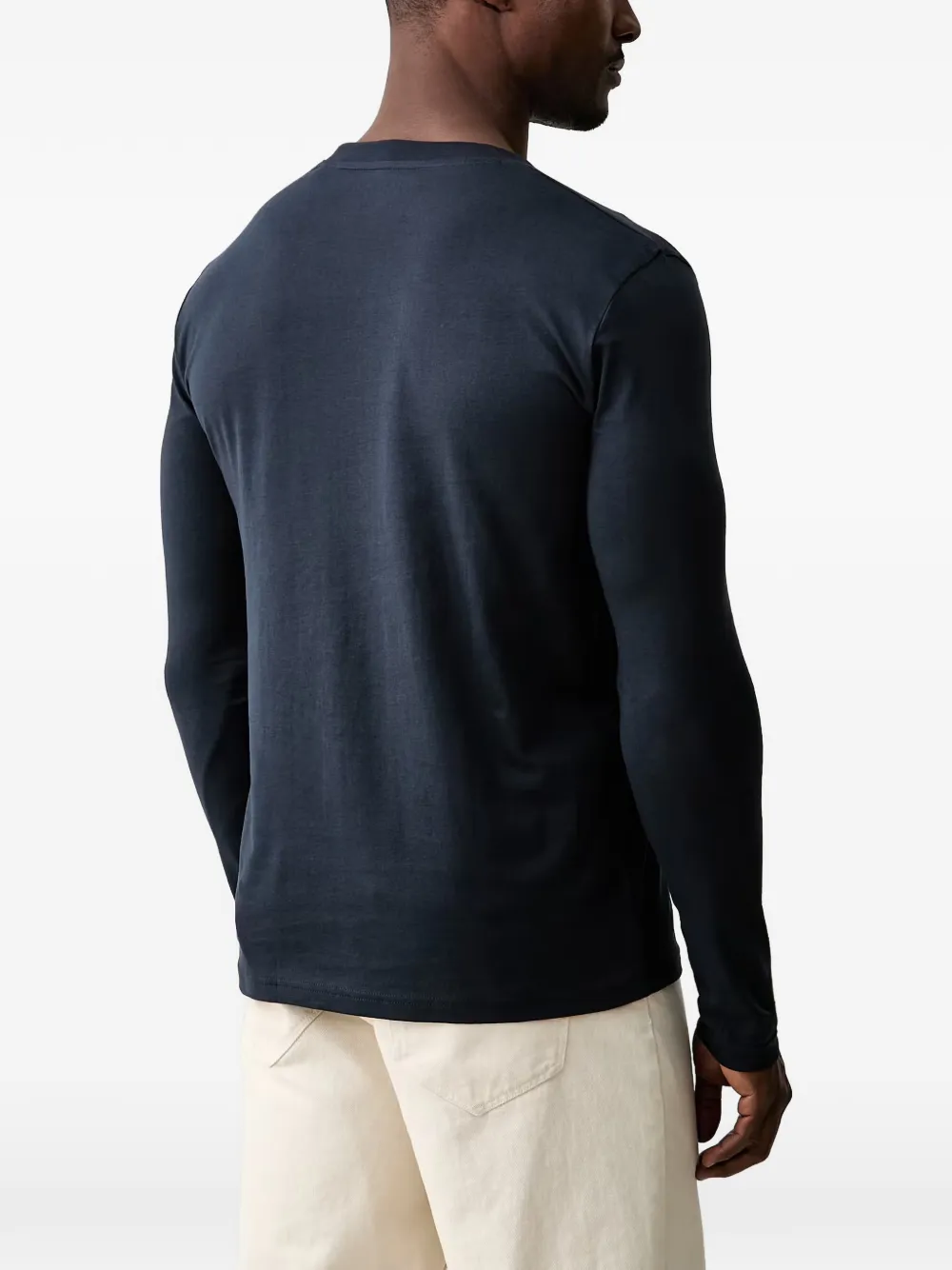 Marc O'Polo T-shirt met lange mouwen Blauw