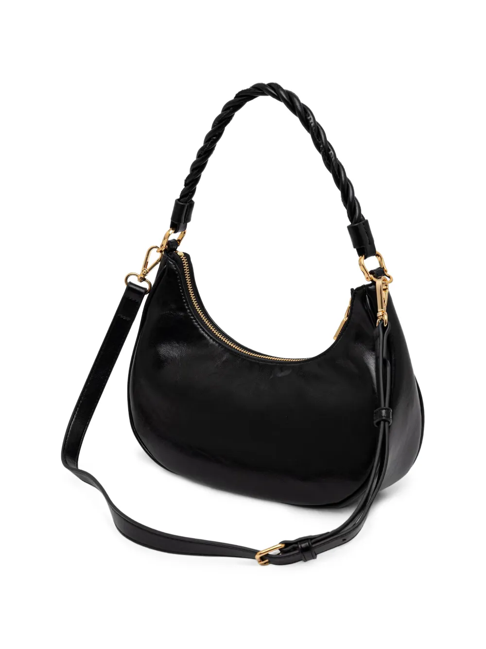 Love Moschino Shopper met logo Zwart