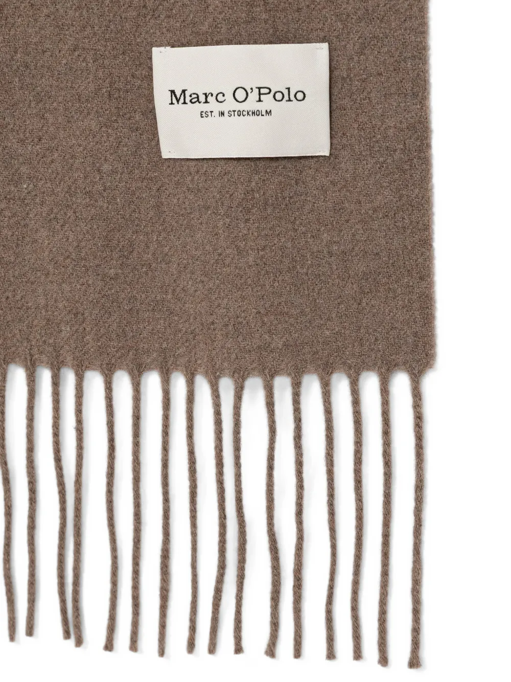 Marc O'Polo Sjaal met franje Bruin