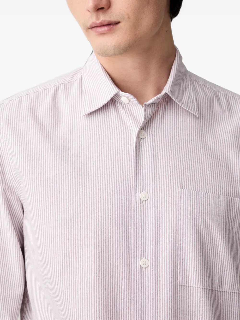 Marc O'Polo striped shirt Wit