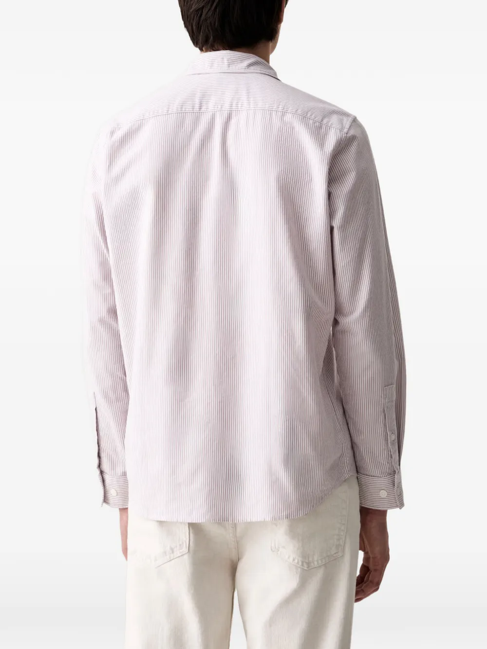 Marc O'Polo striped shirt Wit
