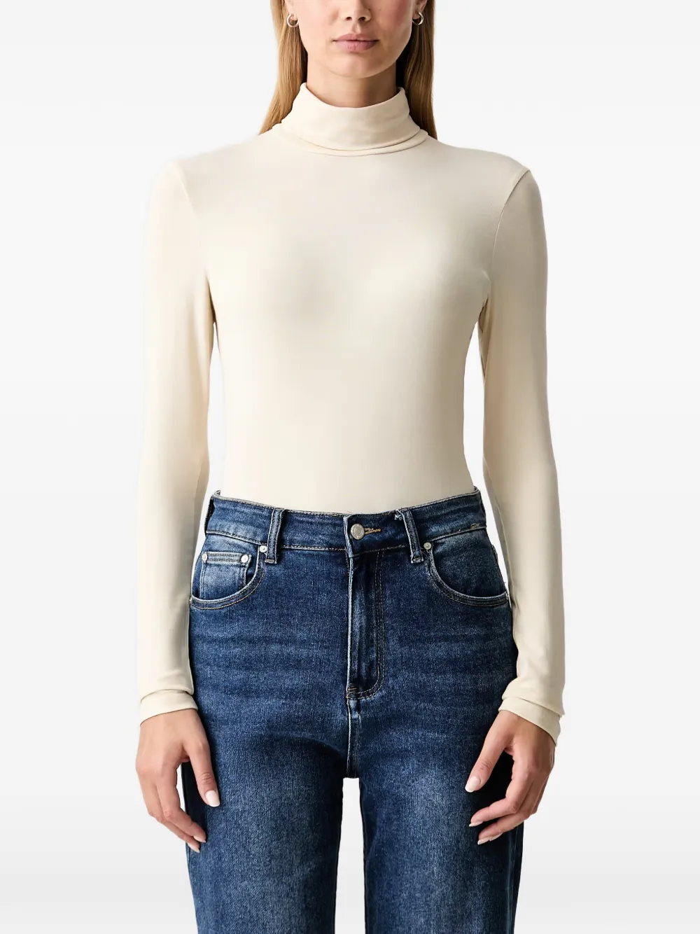 Marc O'Polo roll-neck long-sleeve T-shirt - Toni neutri