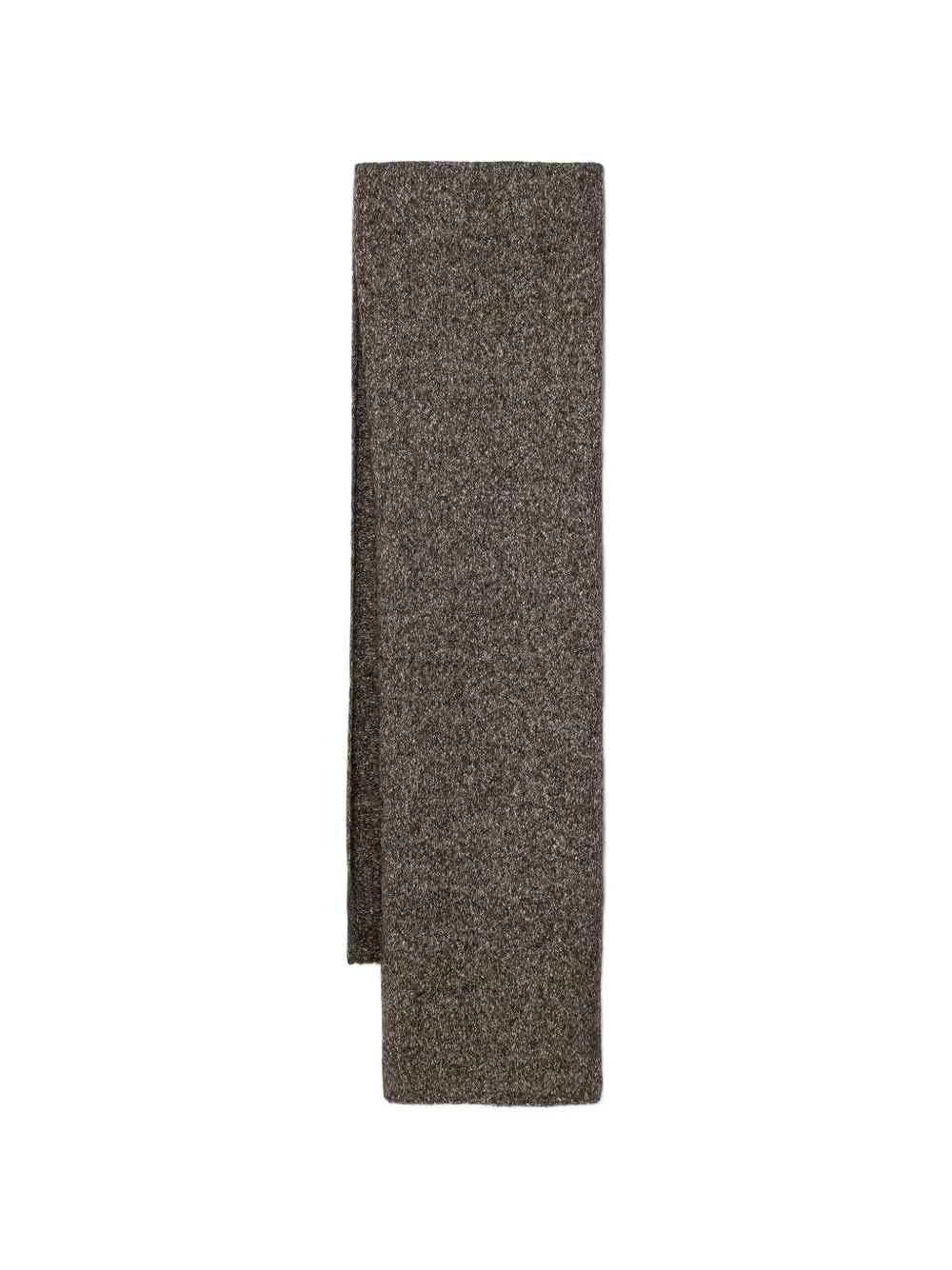 Marc O'Polo knitted marl scarf - Marrone