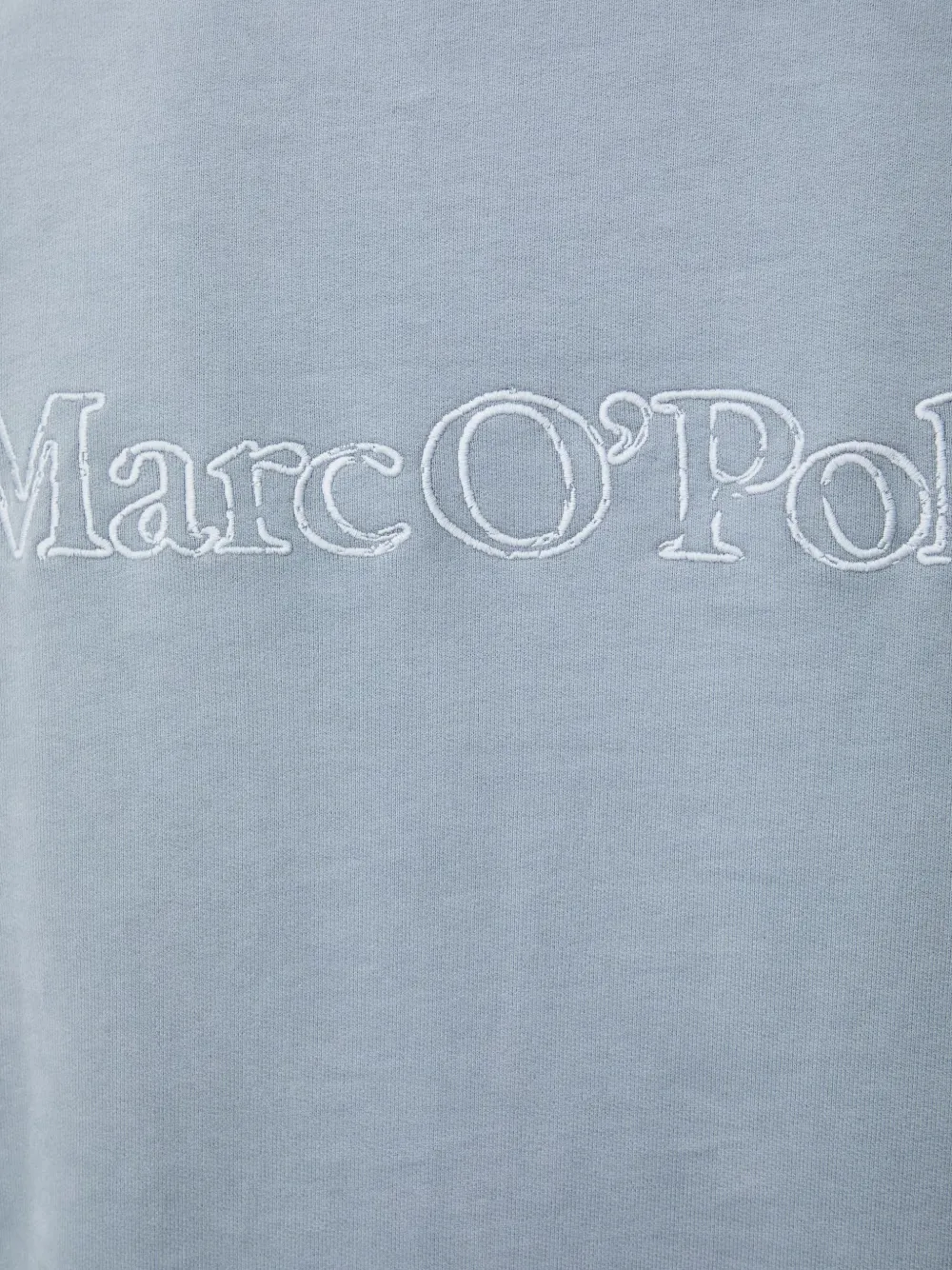 Marc O'Polo Sweater met geborduurd logo Blauw