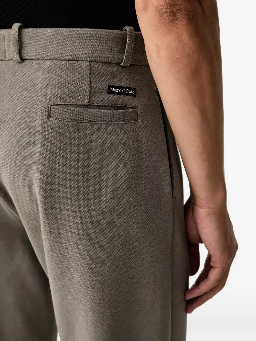 Marc O'Polo Geplooide pantalon Grijs