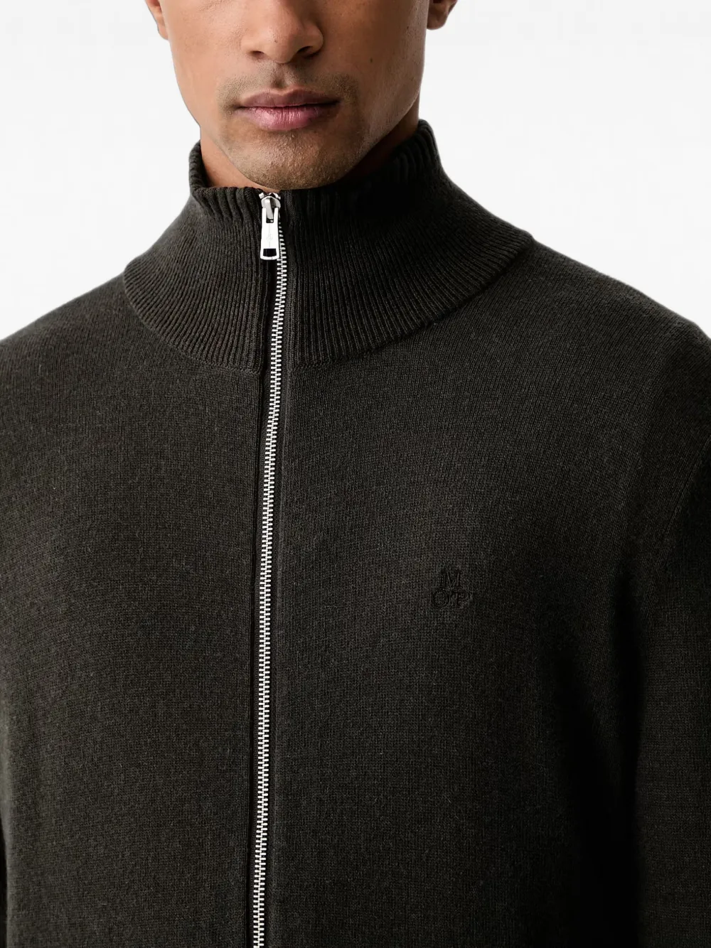 Marc O'Polo Vest met hoge hals Grijs