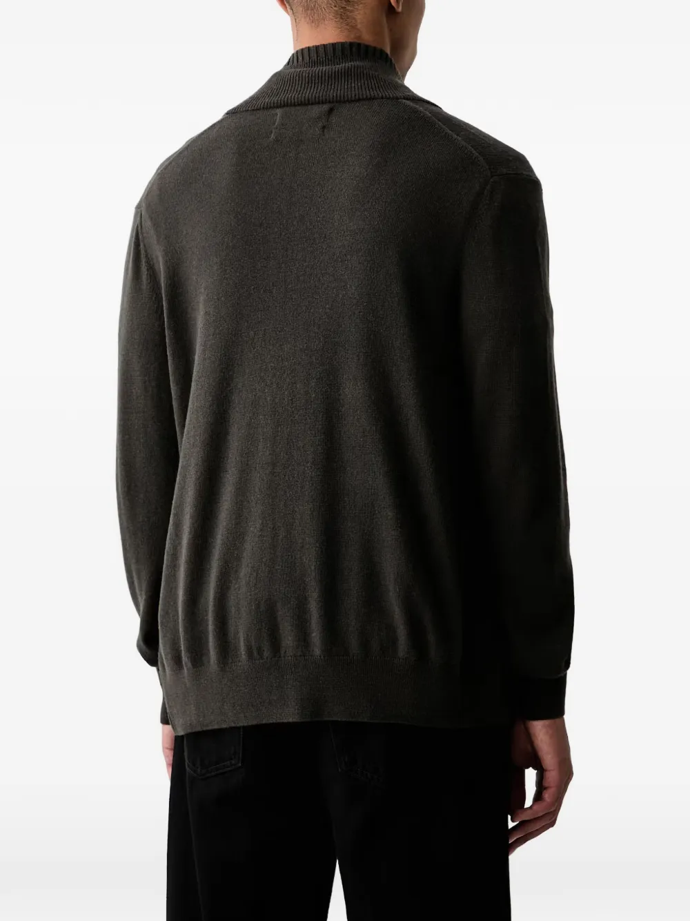 Marc O'Polo Vest met hoge hals Grijs