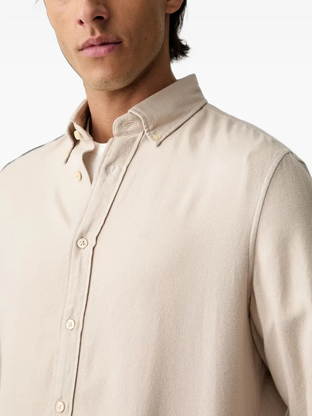 Marc O'Polo Button-down overhemd Beige