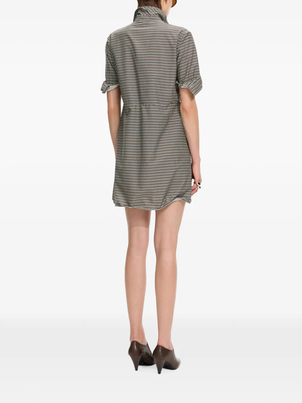 JNBY Mini-jurk met geometrische print Grijs
