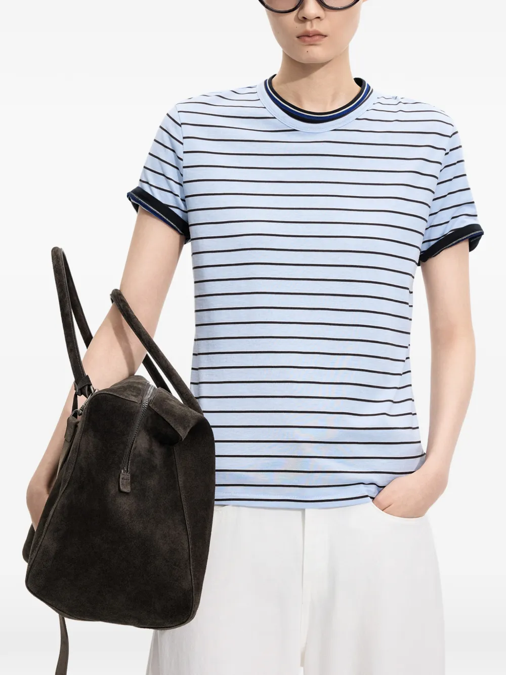 JNBY Gestreept T-shirt Blauw