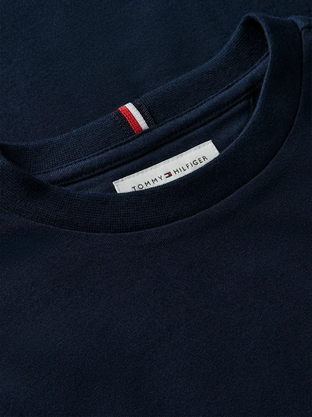 Tommy Hilfiger Junior Sweater met geborduurd logo en lange mouwen Blauw