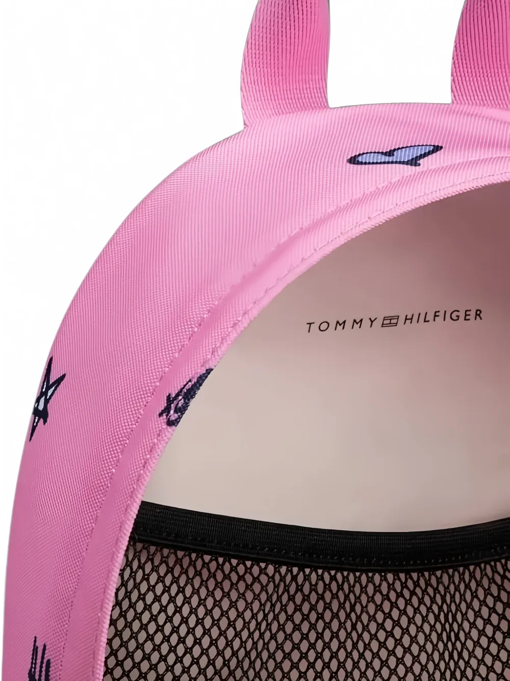 Tommy Hilfiger Junior embroidered logo backpack Roze