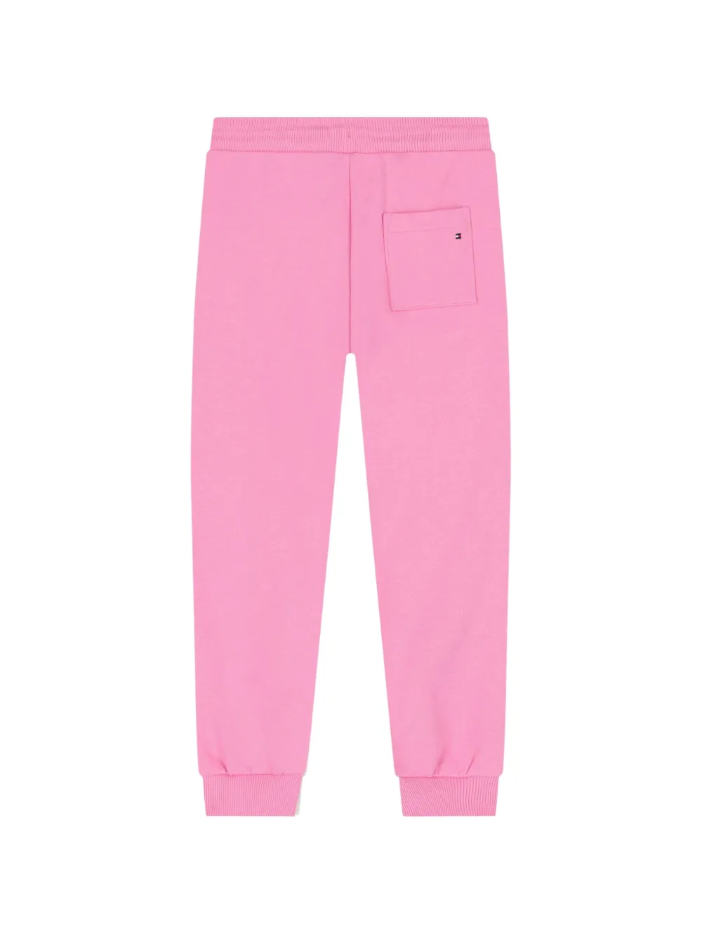Tommy Hilfiger Junior Trainingsbroek met logo van stras Roze
