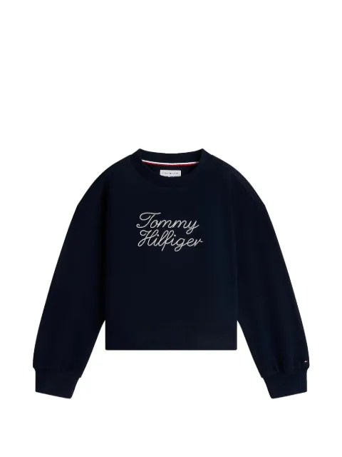 Tommy Hilfiger Junior logo-detail sweatshirt