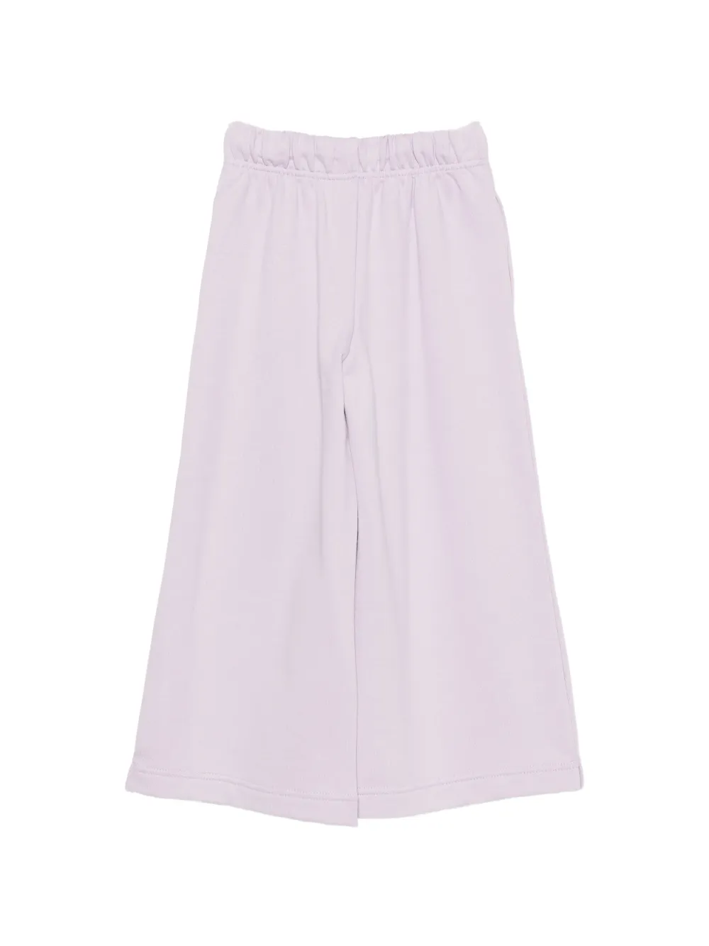 Calvin Klein Kids Flared broek met logo Paars
