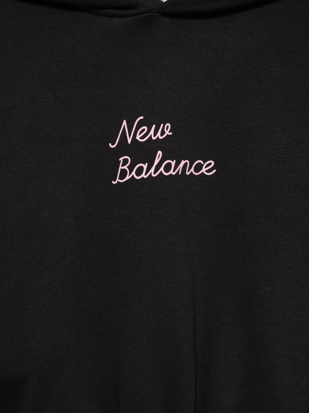 New Balance Kids Hoodie met logoprint Zwart