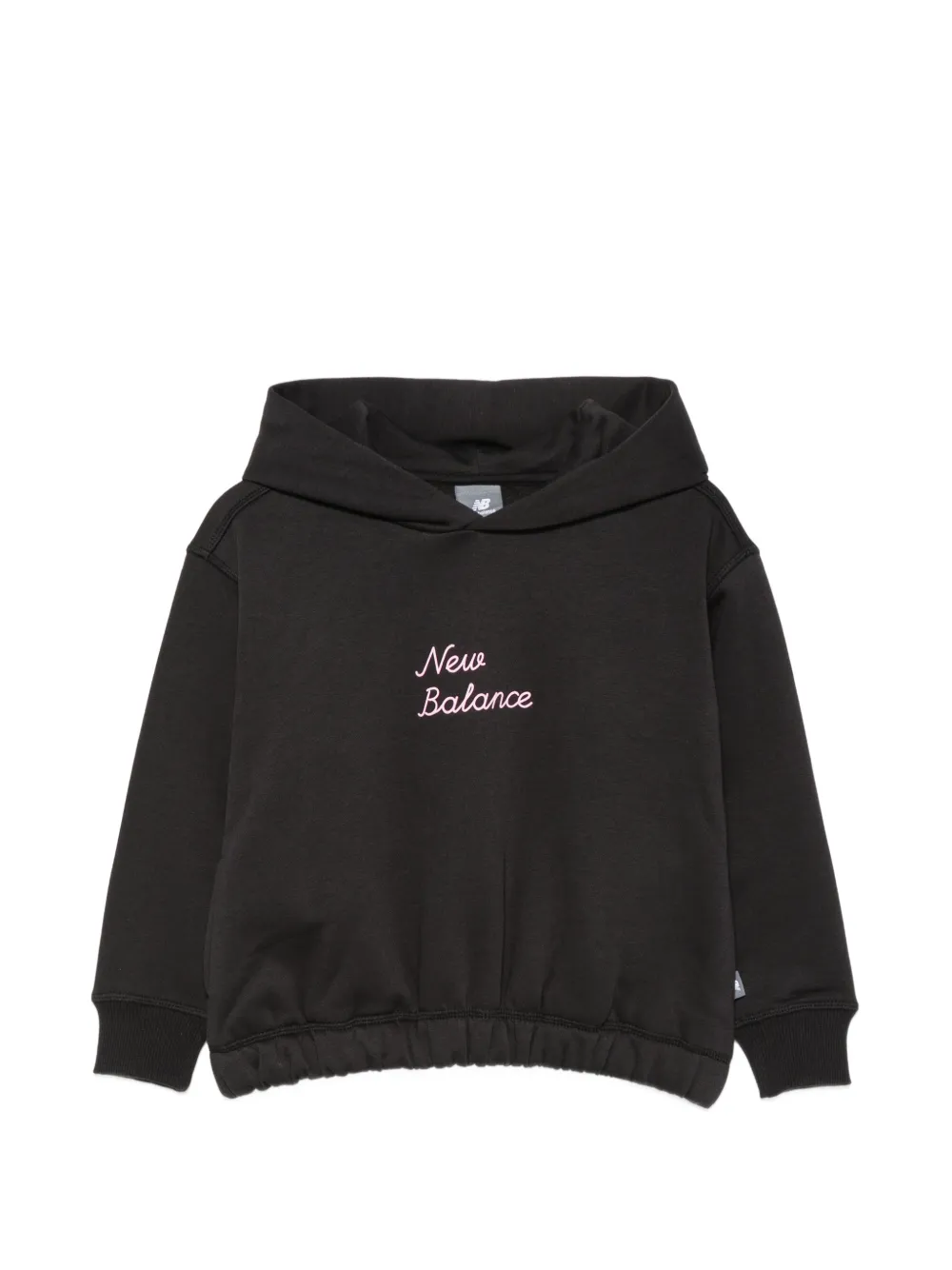 New Balance Kids Hoodie met logoprint Zwart