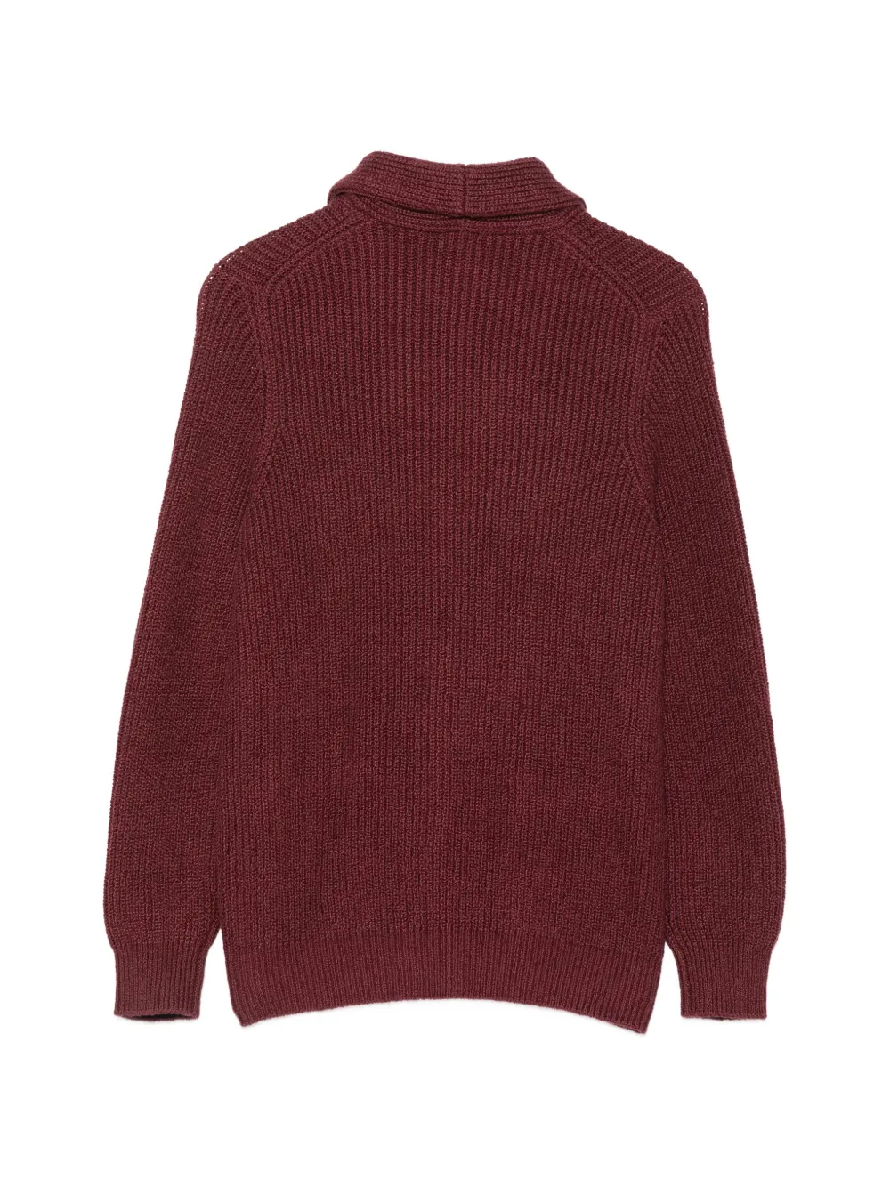 Brunello Cucinelli Kids Vest met sjaalkraag Rood