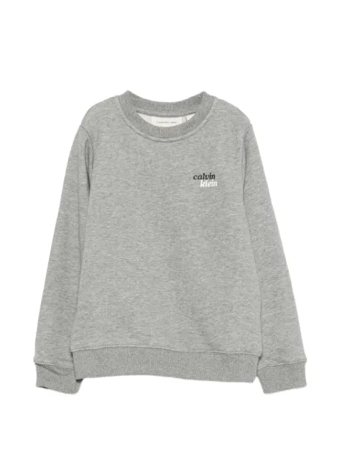 Calvin Klein Kids logo-print sweatshirt