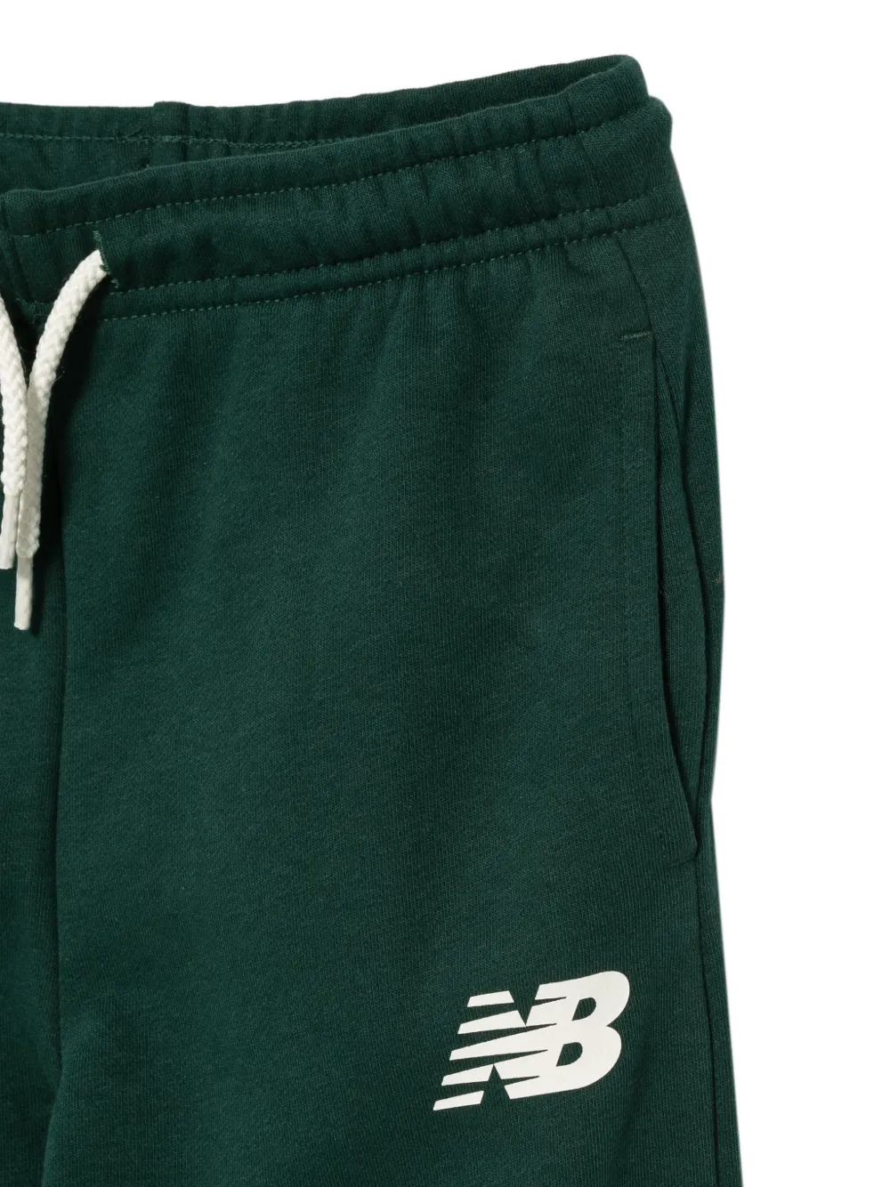 New Balance Kids Trainingspak met logoprint Groen